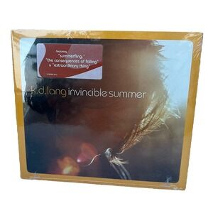 K.D. Lang CD Invinsible Summer Country Pop Brand New Sealed